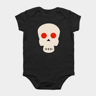 Skull Face Baby Bodysuit